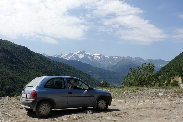Auf dem Weg in den Hohen Kaukasus