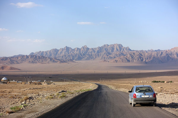 große Weite. Iran.