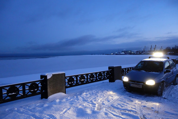 Petrozavodsk: am Onega See