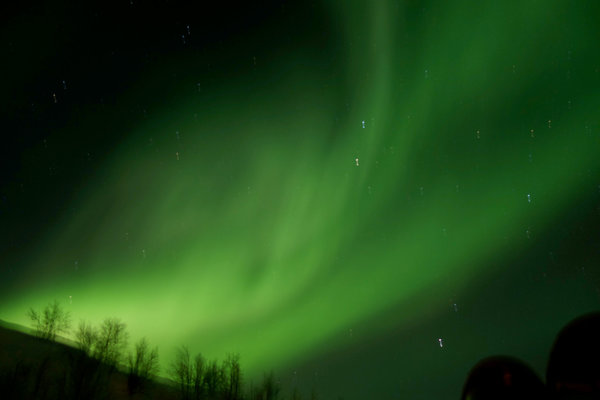 Nordlicht über der Finnmark