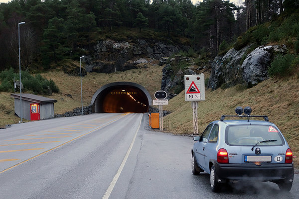 Eiksundtunnel (287m u. NN)