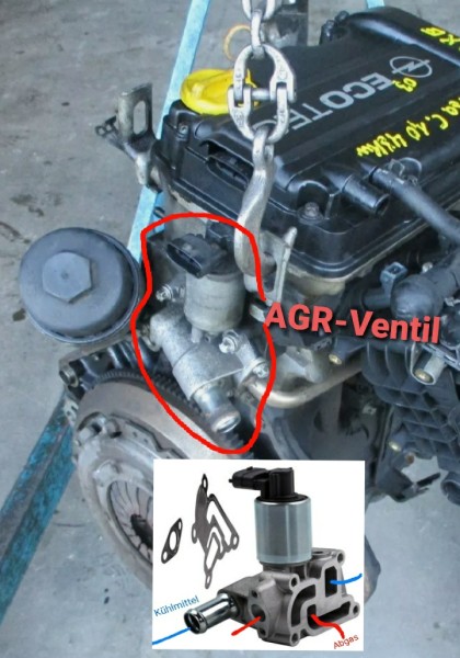 AGR-VENTIL CORSA C