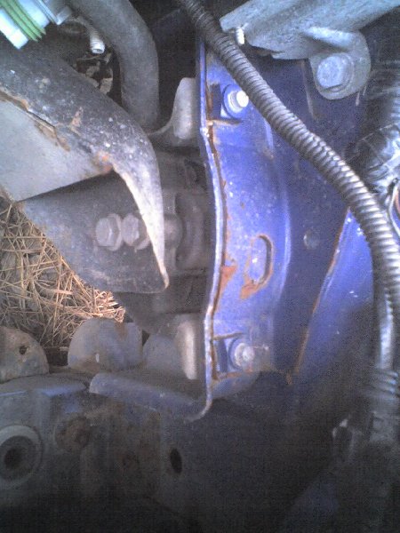 So muss die Halterung für Handschaltung bei dem Motor aussehen