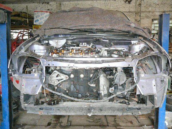 michas motor eingebaut mit variante 1 und hennig halter