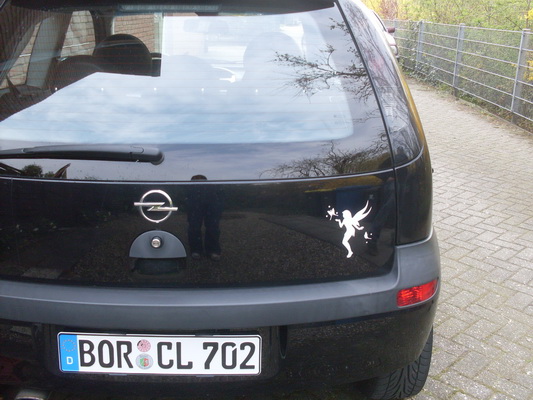 anstelle des gsi emblems eine elfe ;)