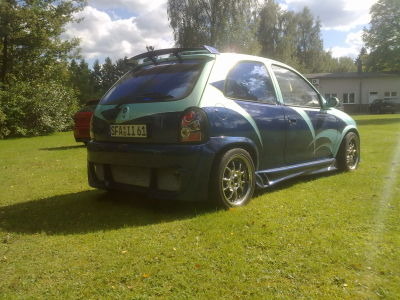 mein auto von hinten